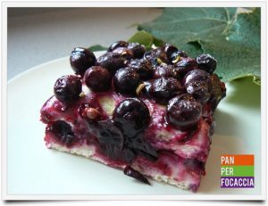 Schiacciata con l'uva