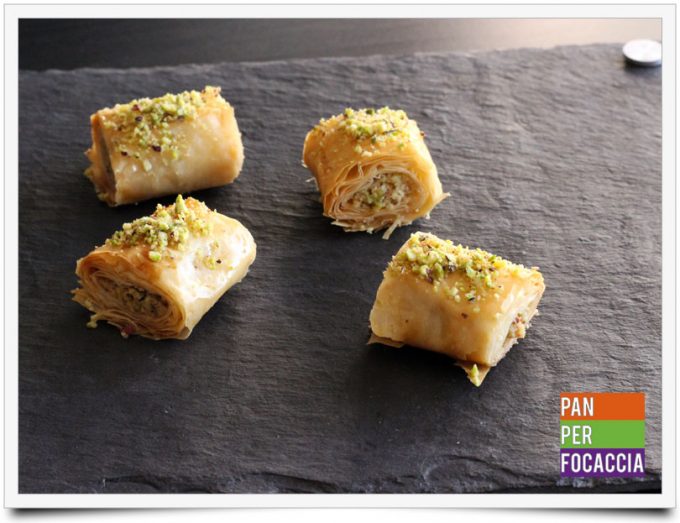 Baklava con pistacchi e noci 1