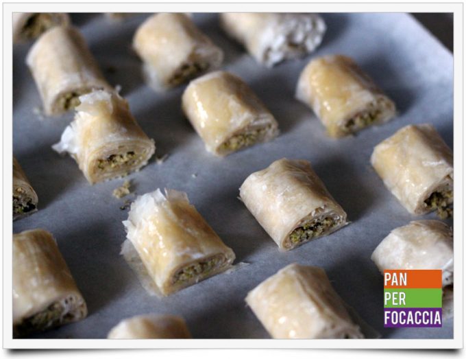 Baklava con pistacchi e noci 2