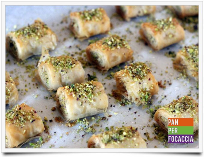 Baklava con pistacchi e noci 3