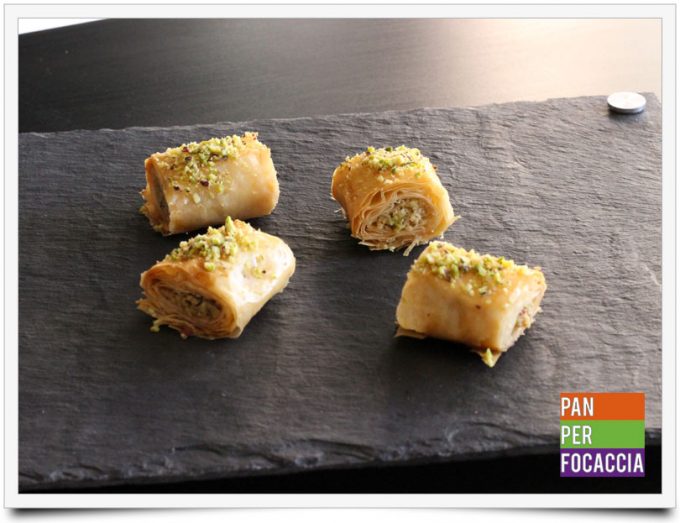 Baklava con pistacchi e noci 4